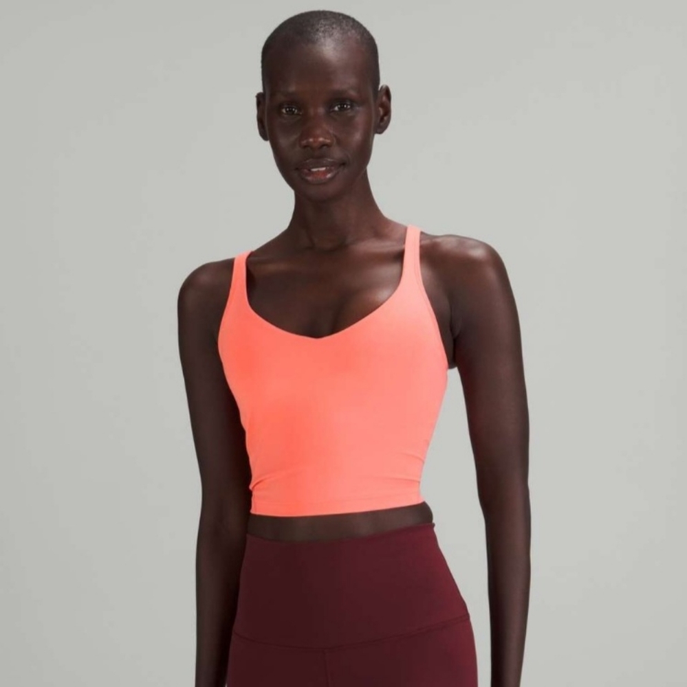 Lululemon Align Tank raspberry cream Sz 4